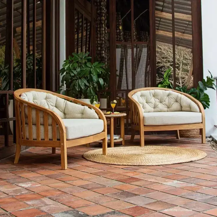 Kursi Teras Ideas Kayu Jati Modern